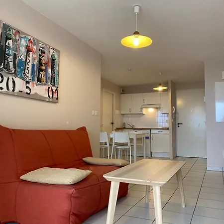 Apartment T2 Cosy Avec Terrasse Et Parking A Vieux-boucau - Fr-1-379-65 *